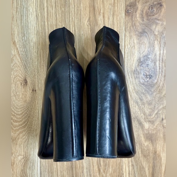 Alexander Wang Kim Black Pointed Toe Ankle Heeled Booties Size 39 or 9 EUC - Picture 8 of 10